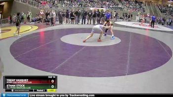 126 lbs Quarterfinal - Trent Vasquez, Moses Lake Wrestling Club vs Ethan Stock, All-Phase Wrestling Club