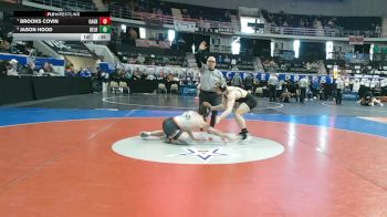 1A-4A 190 Cons. Round 3 - Brooks Covin, Oak Grove vs Jason Hood, Beulah