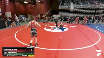 102 lbs Cons. Round 1 - Levi Kilpatrick, Wyoming Underground Wrestling vs Darrell Mumm, Powell Wrestling Club