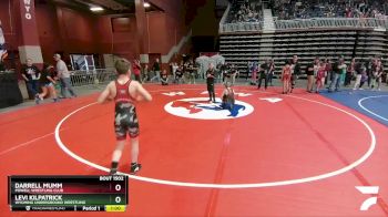 102 lbs Cons. Round 1 - Levi Kilpatrick, Wyoming Underground Wrestling vs Darrell Mumm, Powell Wrestling Club