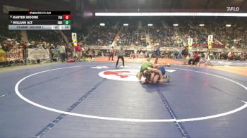4A-150 lbs Champ. Round 1 - Karter Moore, Evanston vs William Alt, Kelly Walsh
