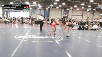 152 lbs Rr Rnd 2 - Mariana Castro, Indiana Outlaws Purple vs Anahi DeJesus, Become The Bull