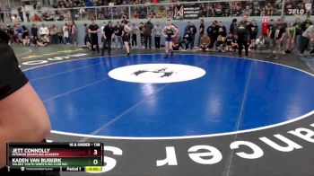 138 lbs Champ. Round 1 - Jett Connolly, Interior Grappling Academy vs Kaden Van Buskirk, Valdez Youth Wrestling Club Inc.