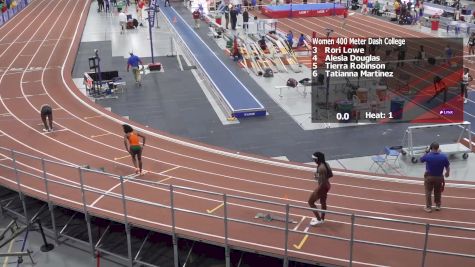 Women's 400m, Finals 1
