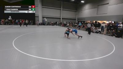 106 lbs Quarters - Aaron Contreras, Legacy Wrestling Center vs Cruz Gannon, Sebolt Wrestling Academy