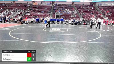 139 lbs Semifinal - Marco Frinzi, Bethlehem Catholic vs Dalton Perry, Central Mountain