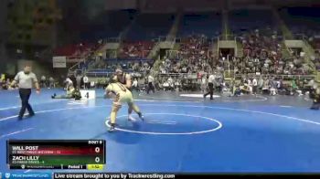 195 lbs Semis & 1st Wb (8 Team) - Will Post, E1-West Fargo Sheyenne vs Zach Lilly, E3-Fargo Davies