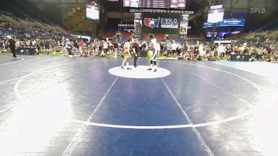 126 lbs Cons 64 #2 - Cullen Applegate, Georgia vs Noah Burke, North Carolina