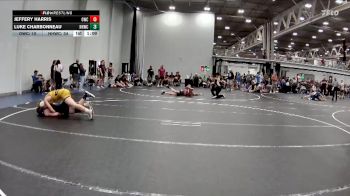 157 lbs Round 3 (4 Team) - Jeffery Harris, Outsiders WC vs Luke Charbonneau, North Hunterdon WC