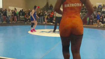 155 lbs Cons. Round 2 - Bailey Booker, Natrona County vs Emma Russell, Thunder Basin High School