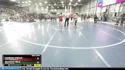 120 lbs Round 1 - Brantley Beliz, Moses Lake WC vs Cameron Stroud, Team Aggression WC