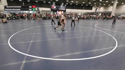 157 lbs Cons. Sub-rd Of 16 - Hisham Mohamed, Tennessee vs Maxum Rodgers, Border Bandits Wrestling