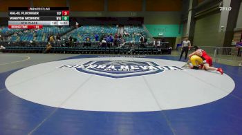 285 lbs 5th Place - Kal-El Fluckiger, Valiant Prep vs Winston McBride, Wyoming