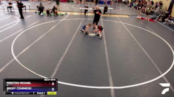 56 lbs Semifinal - Preston Michael, IA vs Brody Czarnecki, IL