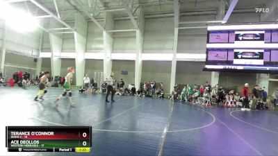 119 lbs Round 2 (4 Team) - Terance O`Connor, Idaho 2 vs Ace Deollos, Western Nebraska