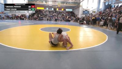 113 lbs Champ. Round 1 - Tony Colon, Conrad School Of Science vs Michael Pierson, Smyrna H S