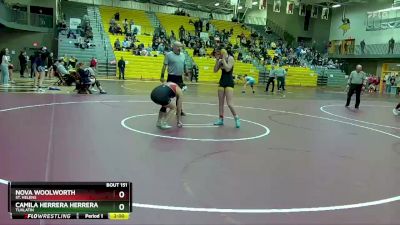 140 lbs Quarterfinal - Nova Woolworth, St. Helens vs Camila Herrera Herrera, Tualatin