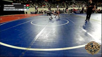 55 lbs Quarterfinal - Levi Hughart, Raw Wrestling Club vs Conor Mendez, Elgin Wrestling
