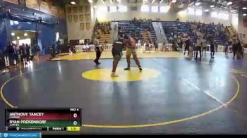 285 lbs Semifinal - Ryan Preisendorf, Jupiter vs Anthony Yancey, Camden