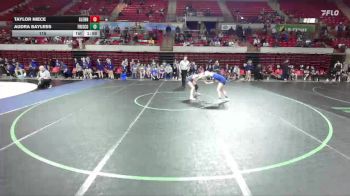 115 lbs Round 1 (16 Team) - Taylor Niece, Leander Glenn vs Audra Bayless, Frisco