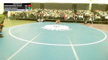 116 lbs 3rd Place - Princessstorm Woody, Trenton Youth Wrestling vs Marlowe Donato, Elite NJ