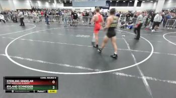 157 lbs Cons. Round 6 - Ryland Schneider, Team Nazar Training Center vs Sterling Sindelar, MWC Wrestling Academy