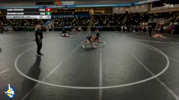 120 lbs Cons. Round 3 - Sam Howard, DeKalb vs Braden Barr, Waukee Northwest