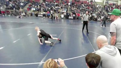 61 lbs 1st Place Match - Lockwyn Carlston, Olympus Wrestling vs Franklin Alexander, Sons Of Atlas