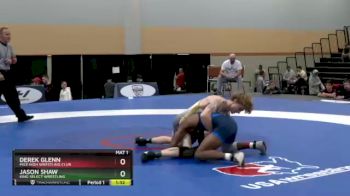 120 lbs Semifinal - Jason Shaw, King Select Wrestling vs Derek Glenn, Mile High Wrestling Club