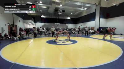 134 lbs Cons. Semi - Carter Sosa, LAWC vs Josiah Gonzalez, ASG