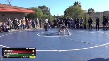 132 lbs Cons. Round 5 - Ty Greer, Murrieta Valley vs Noah Calderon, Brawley