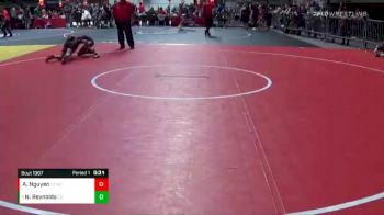 83 lbs Cons. Round 1 - Nathan Reynolds, California Grapplers vs Angel Nguyen, Central Catholic Wrestling Club