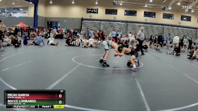 120 lbs Round 3 (4 Team) - Rocco Lombardo, Team Gotcha vs Micah Garcia, Rough House