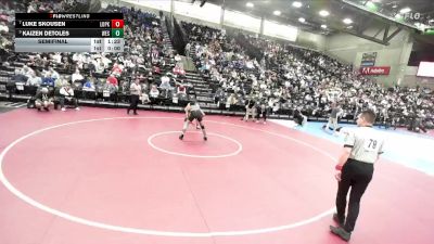 6A 165 lbs Semifinal - Kaizen Detoles, Westlake vs Luke Skousen, Lone Peak