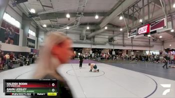 150 lbs Semifinal - Haleigh Bodin, NTX Wrestling vs Gavin Lessley, Boneyard Wrestling Academy
