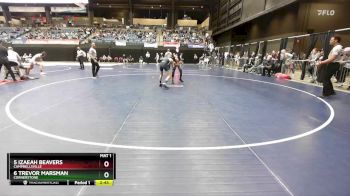 125 lbs Cons. Round 5 - 5 Izaeah Beavers, Campbellsville vs 6 Trevor Marsman, Cornerstone