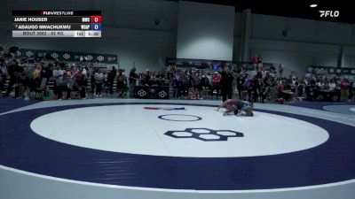 62 kg Champ. Rd Of 16 - Janie Houser, Menlo Wrestling Club vs Adaugo Nwachukwu, WCAP
