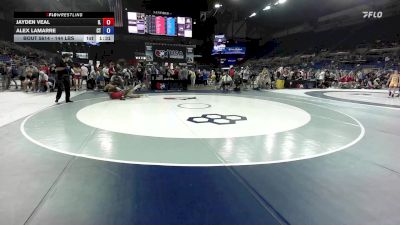 144 lbs Cons. Rd Of 32 - Jayden Veal, IL vs Alex Lamarre, CT