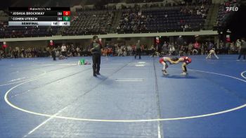 70 lbs Semifinal - Cohen Utesch, Siouxland Wrestling Academy vs Joshua Brockway, Summit Wrestling Academy