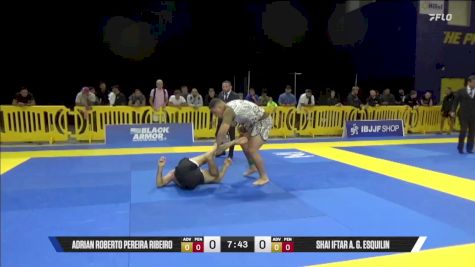 Shai Iftar A. G. Esquilin vs Adrian Roberto Pereira Ribeiro 2025 Pan IBJJF Jiu-Jitsu No-Gi Championship