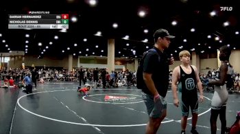 55 lbs Quarterfinal - Darian Hernandez, Brandon vs Nicholas Dennis, Elite Wrestling Academy