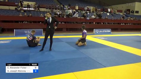 Cash Alexander Ficker vs Daniel Joseph Maloney III 2024 Pan IBJJF Jiu-Jitsu No-Gi Championship