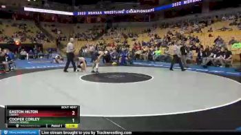 138 lbs Champ. Round 1 - Easton Hilton, Liberty vs Cooper Corley, Francis Howell