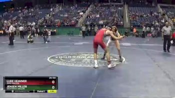 2 lbs Champ. Round 1 - Luke Heavner, West Lincoln vs Jensen Miller, Southwest Onslow