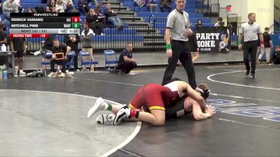 141 lbs Cons. Semi - Riddick Variano, ISU Wrestling Club vs Mitchell Pins, Wartburg