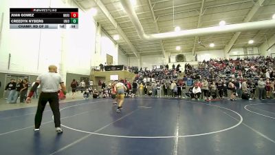150 lbs Champ. Rd Of 32 - Creedyn Nyberg, Union vs Juan Gomez, Mountain Ridge