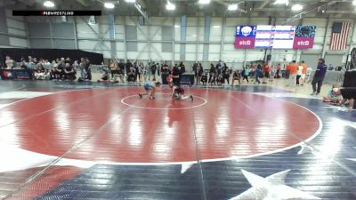 12U Girls - 59 lbs 5th Place Match - Neala Block, ID vs Mila Wong, HI