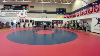 138 lbs Quarterfinal - Trey Breen, Tongue River vs Nathan Grant, Moorcroft