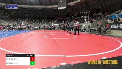 52 lbs Round Of 32 - Beckam Nieman-Bard, Millard South vs Kyler Black, Big Game WC