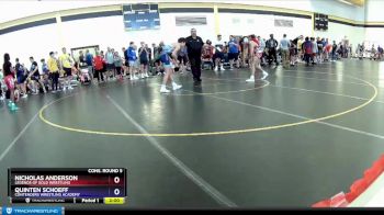 126 lbs Cons. Round 5 - Nicholas Anderson, Legends Of Gold Wrestling vs Quinten Schoeff, Contenders Wrestling Academy